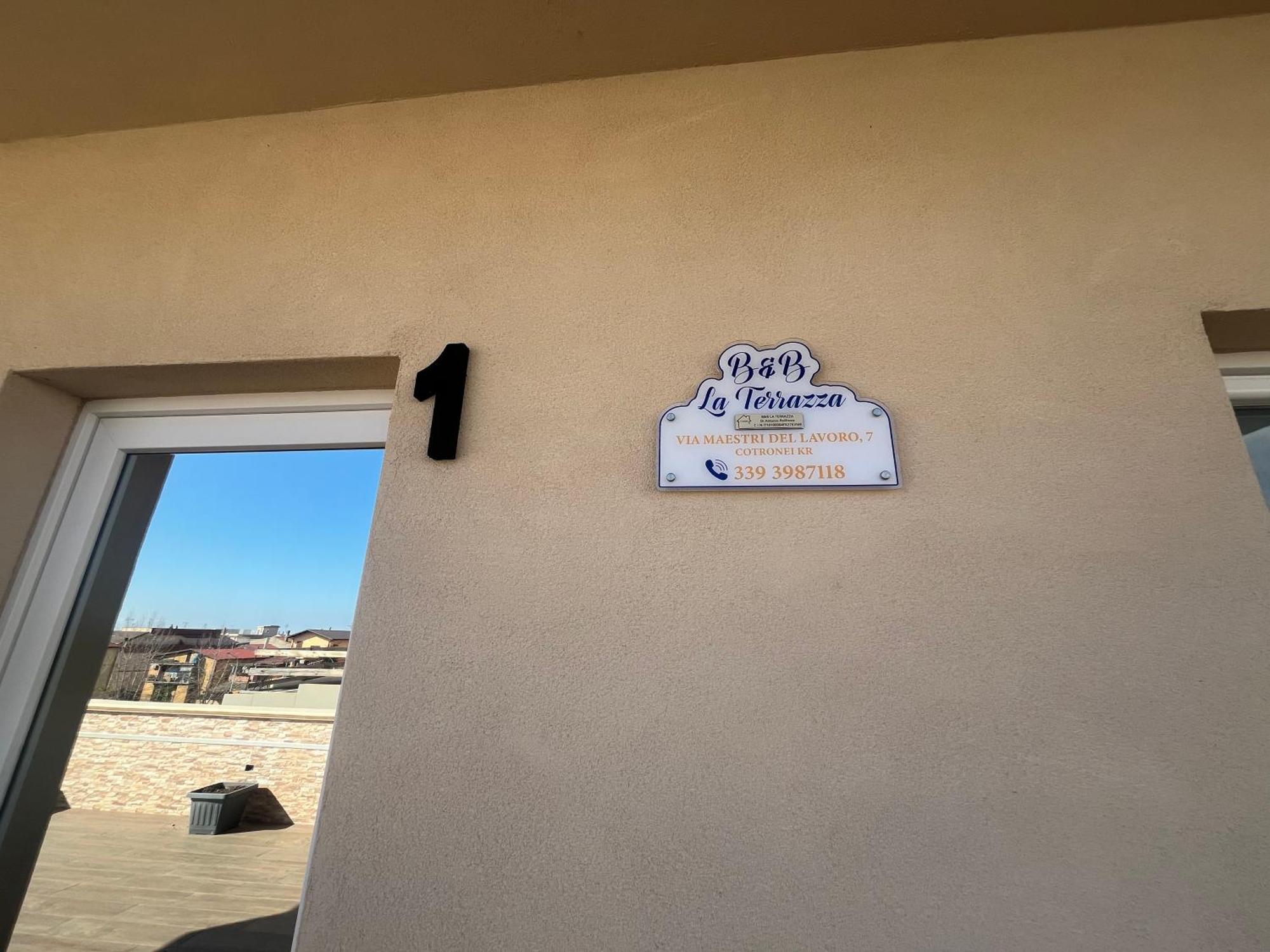 B&B La Terrazza Polifrone Cotronei Esterno foto